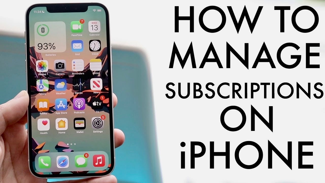 Как управлять подписками на iPhone! (2022)