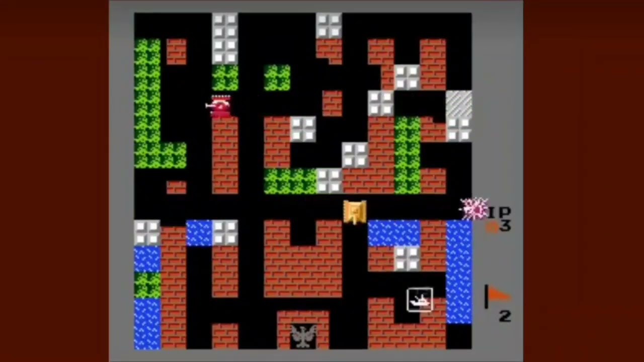 Battle City (nes) Game Playthrough #retrogaming #arcadegames #videogames #90sgame #battlecity