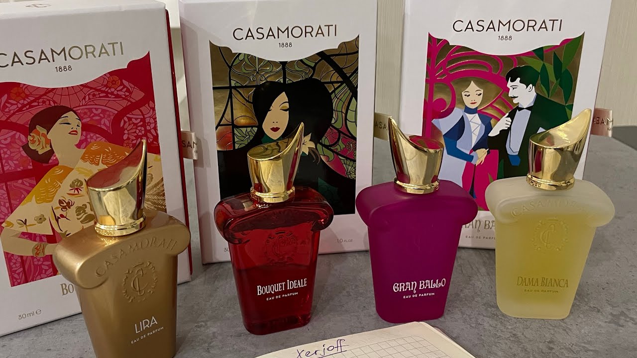 Обзор на линейку Casamorati Xerjoff//Dama Bianca//Bouquet Ideale//Lira//Gran Ballo🤍