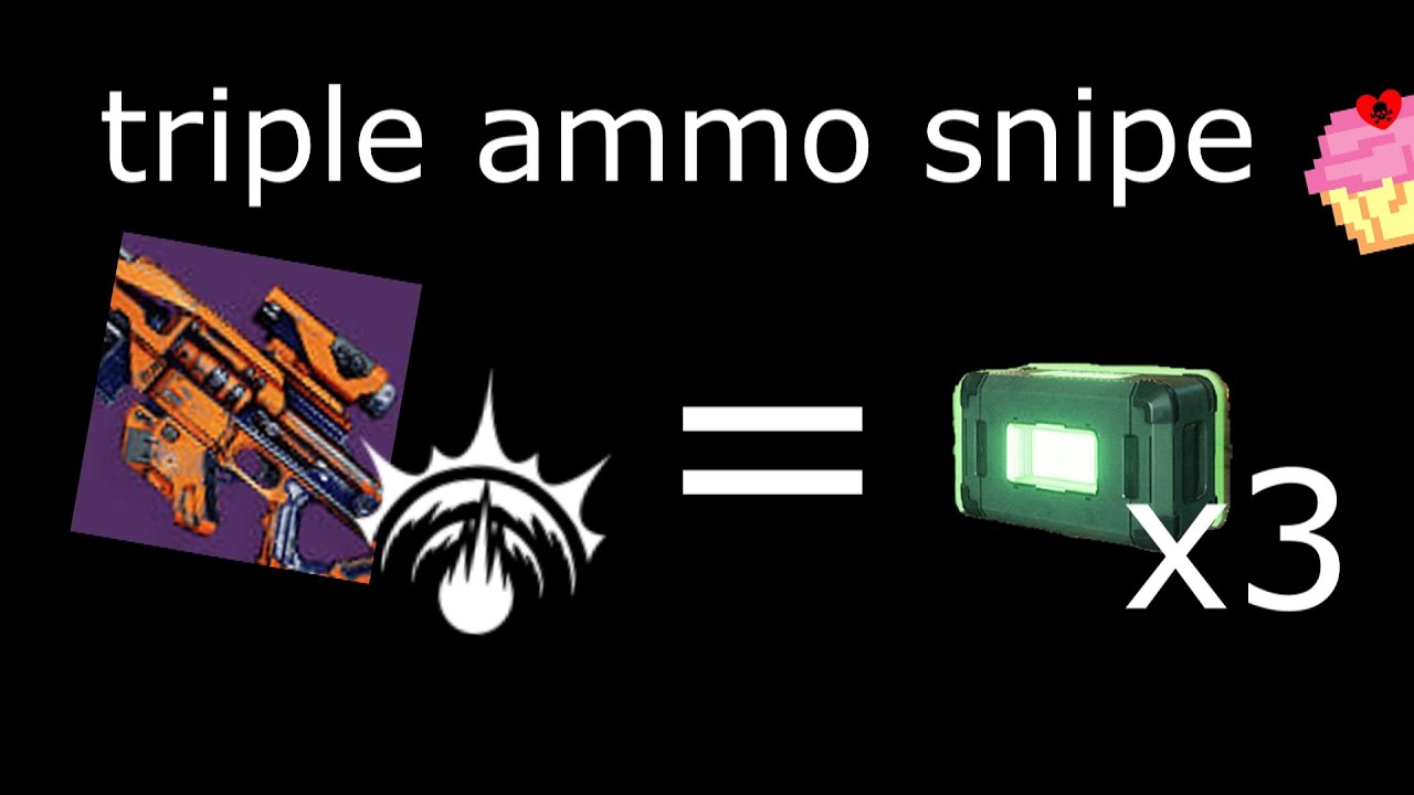this new snipe perk picks up 3x ammo in PvP