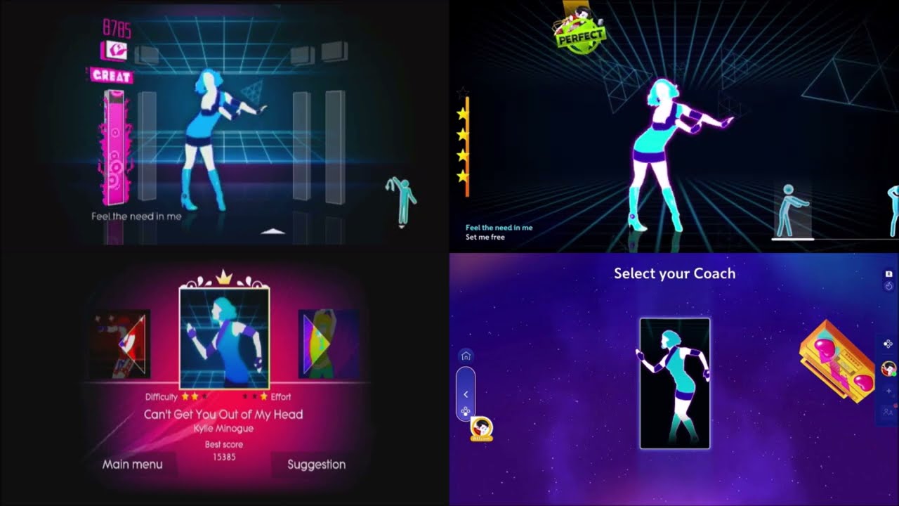 Just Dance [тогда и сейчас] - Не могу выбросить тебя из головы (обмен песнями)
