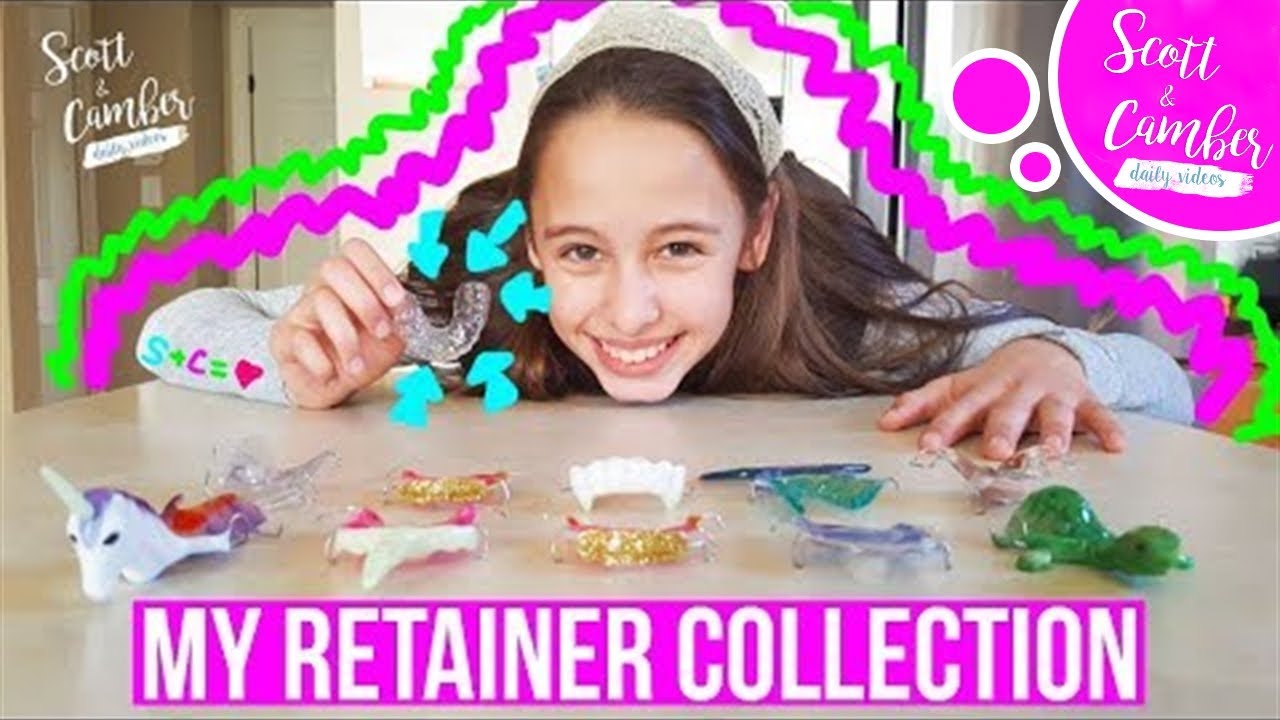 I MADE A CLEAR RETAINER!! - MY RETAINER COLLECTION! | Scott and Camber