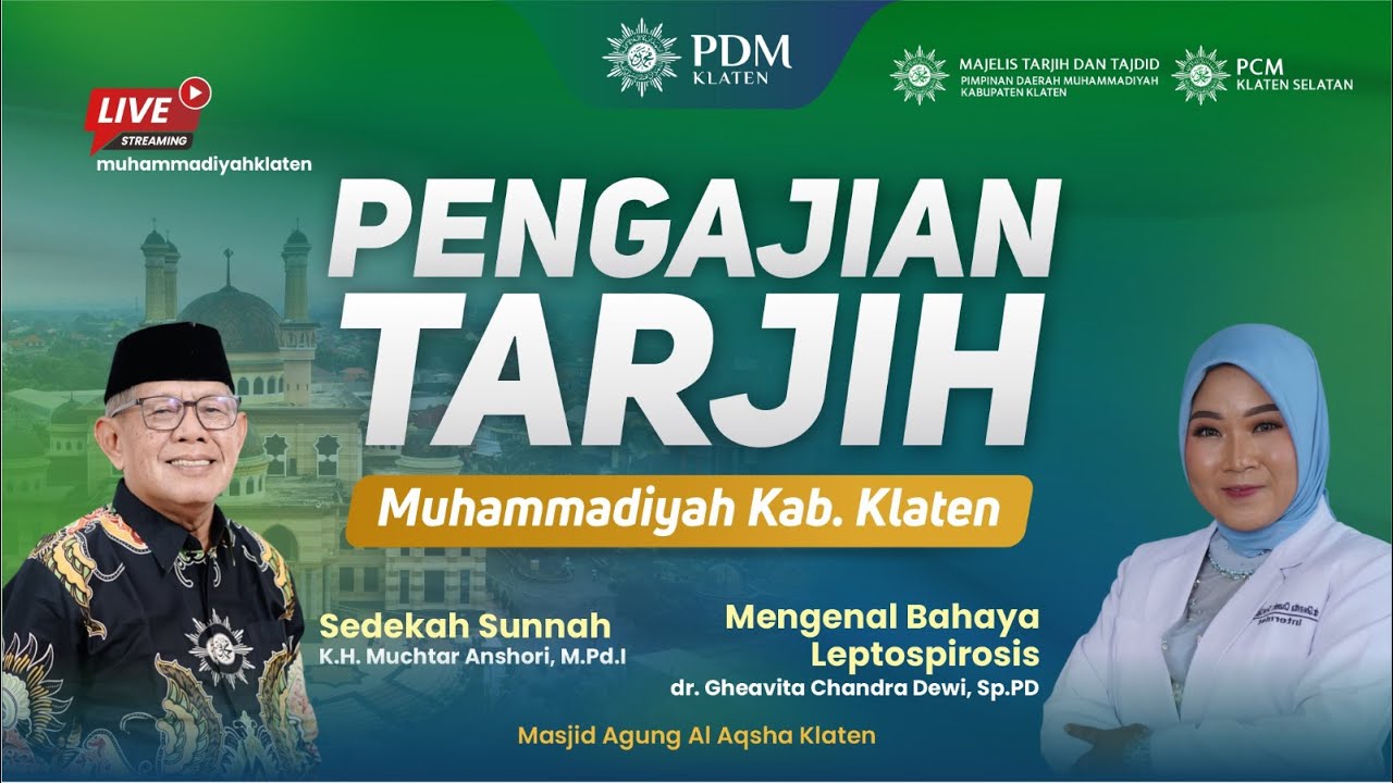 [LIVE] PENGAJIAN TARJIH MUHAMMADIYAH KLATEN | KLATEN SELATAN