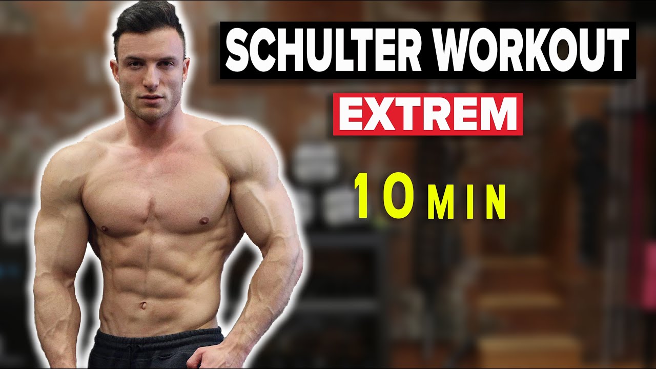 Das Beste 10 Min. Schulter Workout für Zuhause ohne Geräte | Sascha Huber