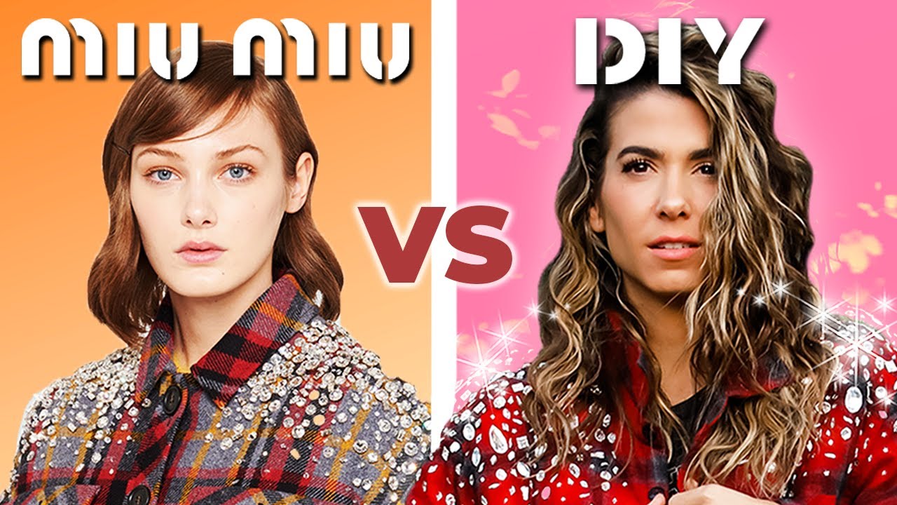 I Recreated a $4,000 Miu Miu Jacket! (DIY HACK!) | DIY with Orly Shani