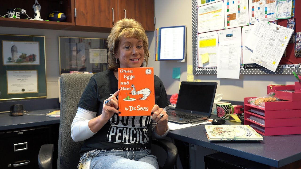 March is Reading Month - Green Eggs and Ham