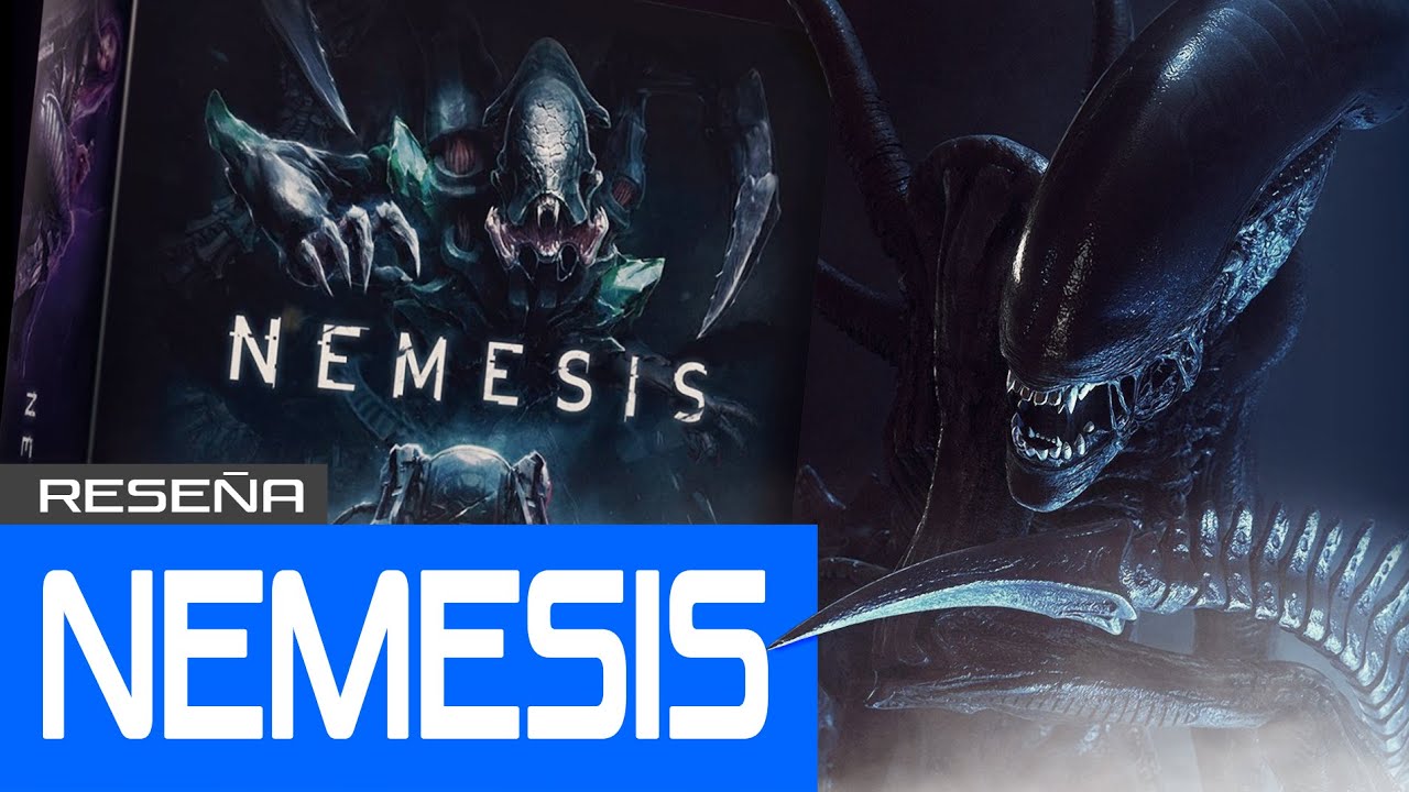 RESEÑA de NEMESIS una OBRA MAESTRA de los JUEGOS DE MESA | La saga ALIEN en JUEGO DE MESA