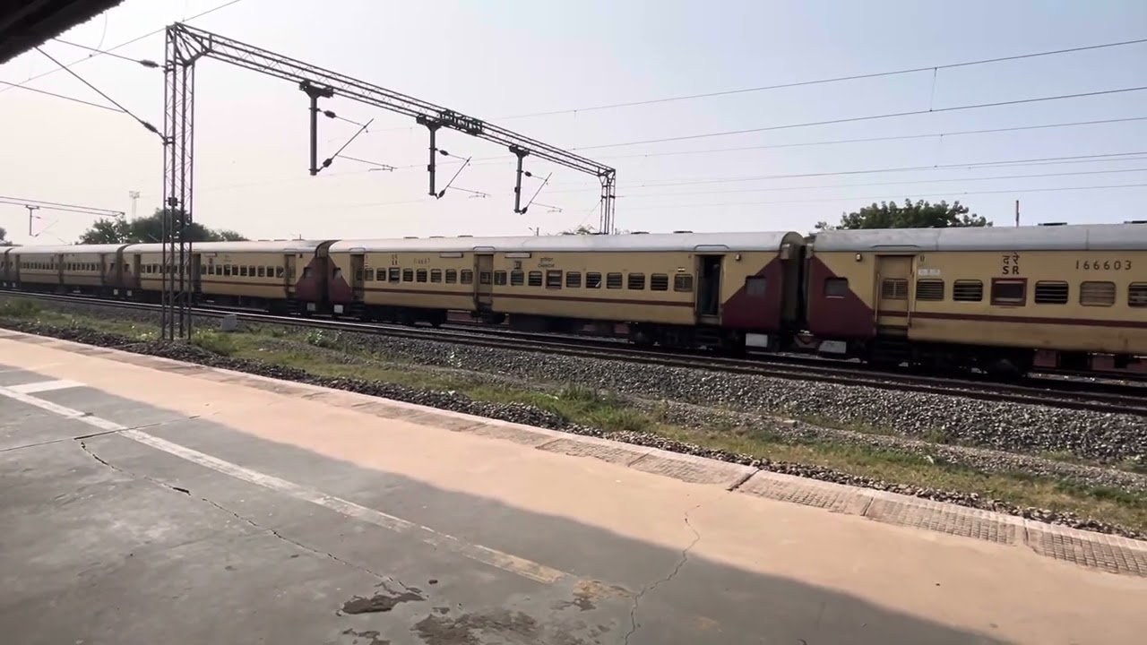 Trichy to Trivandrum Central Intercity Express: A Train Lover's Delight