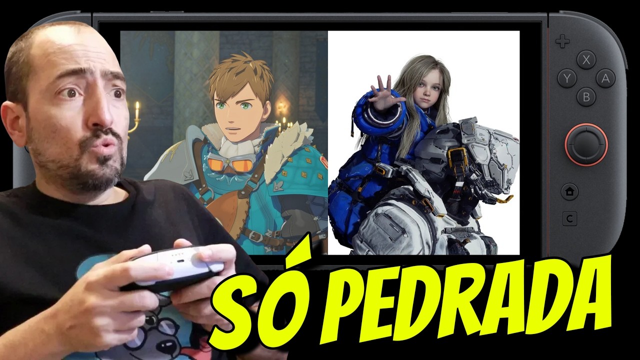 EXPERIMENTANDO PRAGMATA, REANIMAL E MONSTER HUNTER STORIES 3 NO NINTENDO SWITCH 2
