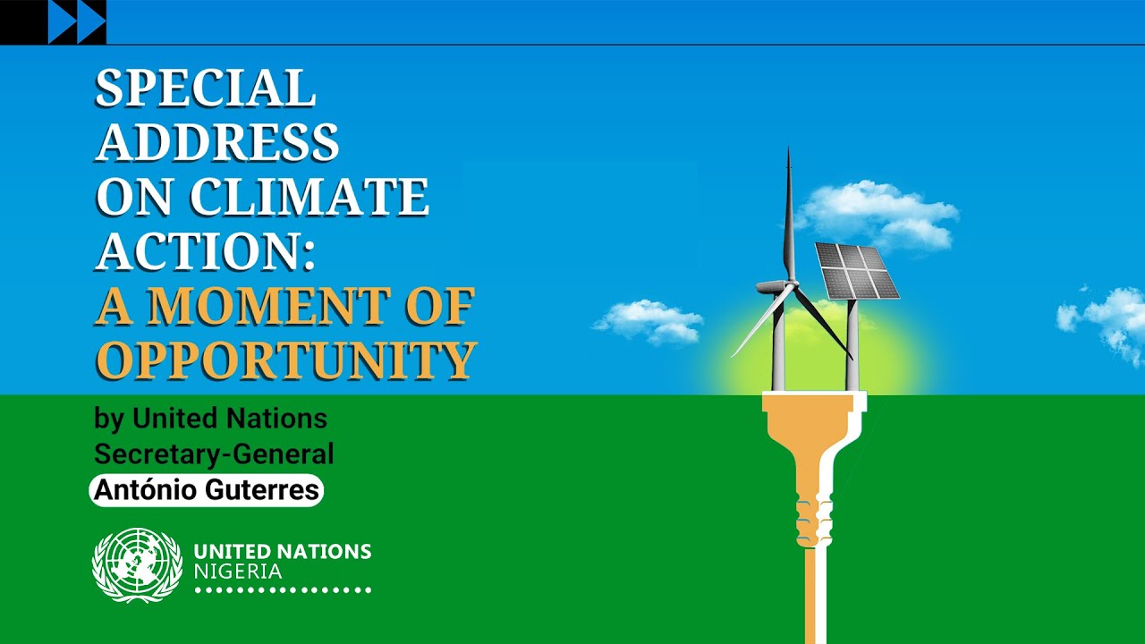 Watch Party for the Secretary-General’s “Moment of Opportunity” Speech on Climate Change