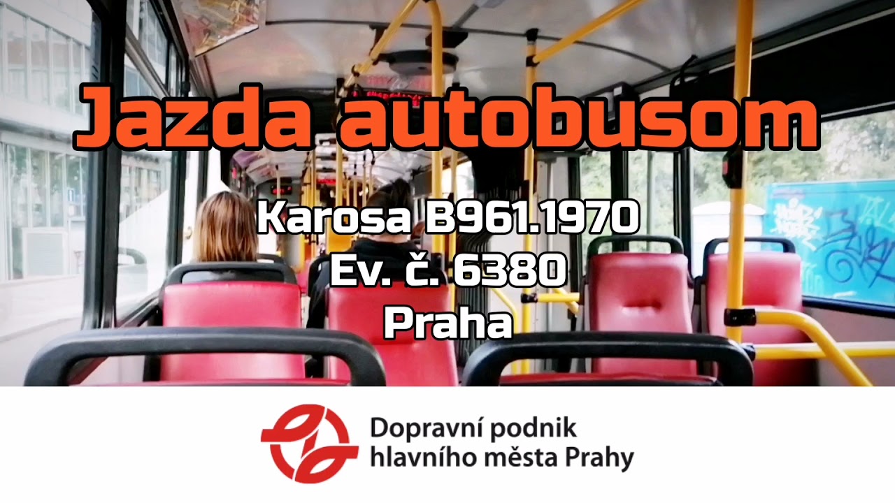 Jazda autobusom | Karosa B 961.1970, Linka 180 - Praha
