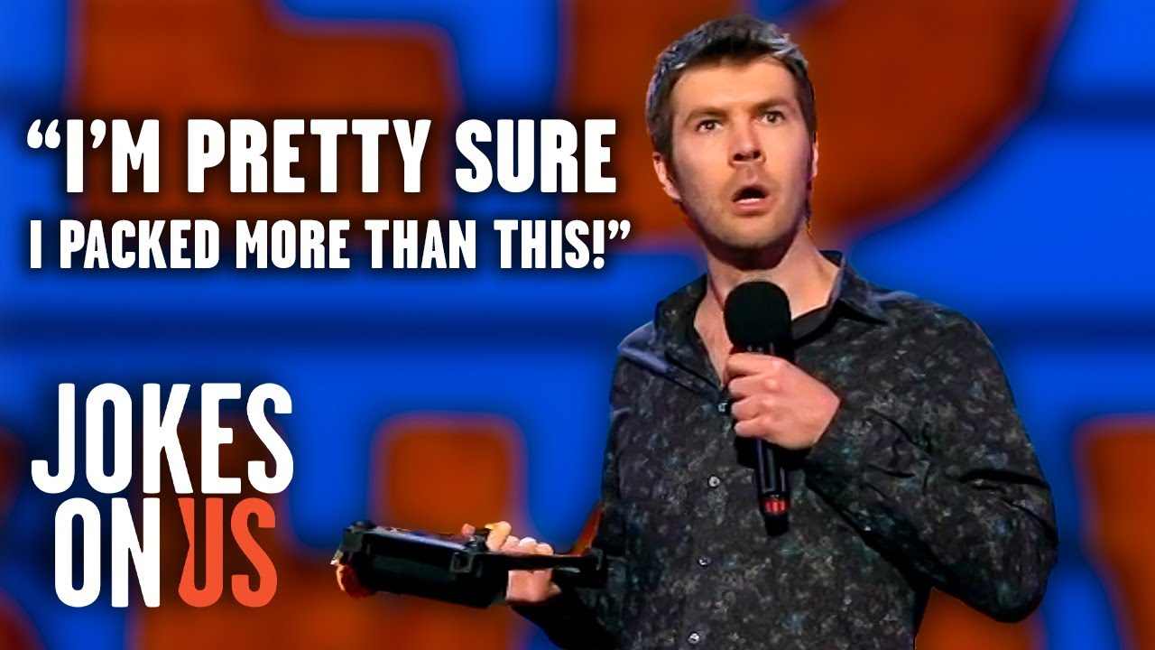 Rhod Gilbert’s HILARIOUS Lost Luggage Story | Comedy Roadshow | Jokes On Us