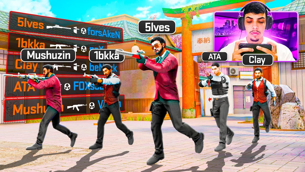 PRIMEIRA VEZ NO MAPA “Hanami” E CAI CONTRA UM TIME DE PROFISSIONAL - STANDOFF 2
