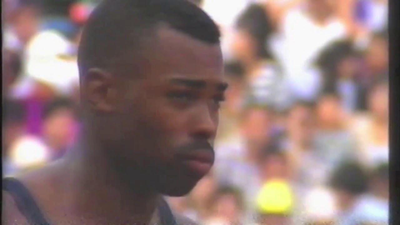 Leroy Barrell 100m Semifinal WCH Tokyo 91r