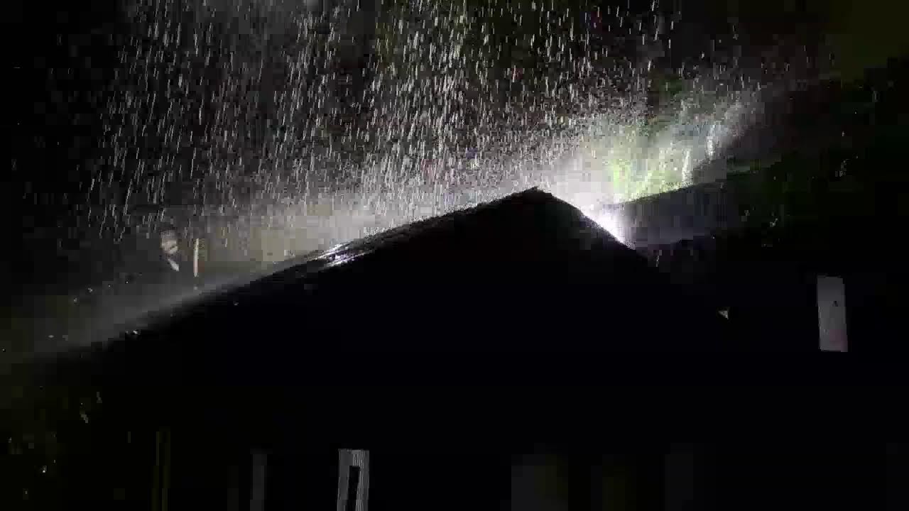 Rain on Roof Sounds for Sleeping 😴 Tin Roof Rain for Deep Sleep & Relaxation