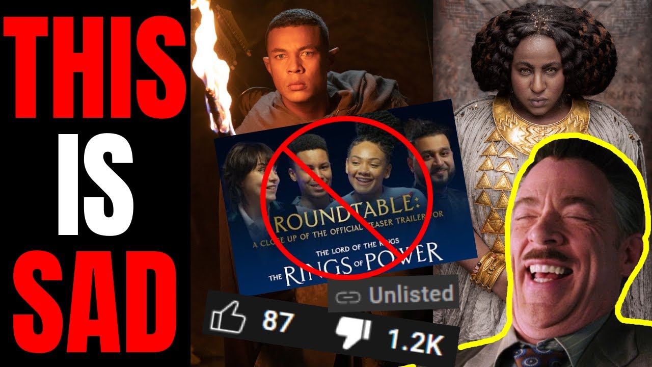 Amazon REMOVES Cringe Lord Of The Rings 