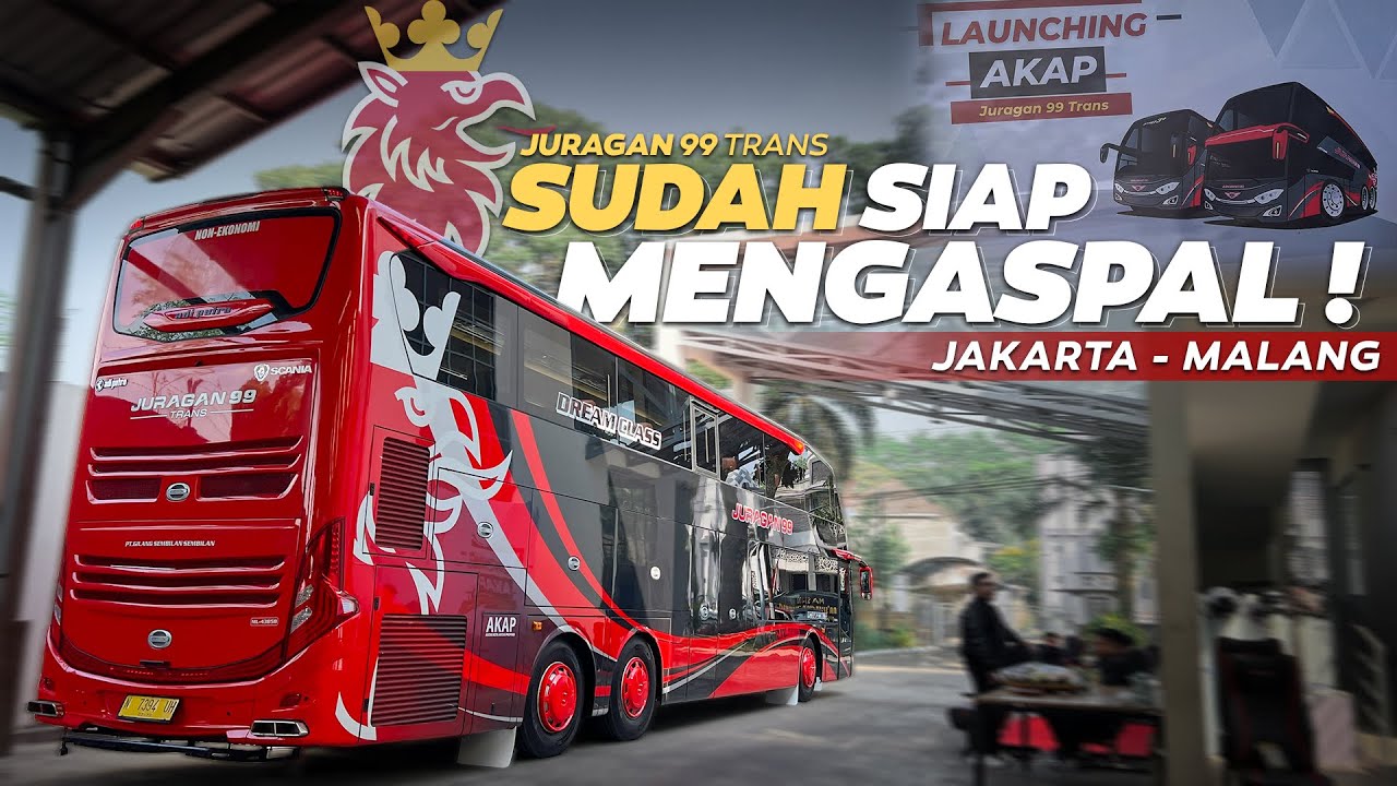 LAUNCHING BUS AKAP JURAGAN 99 TRANS MALANG - JAKARTA ‼️