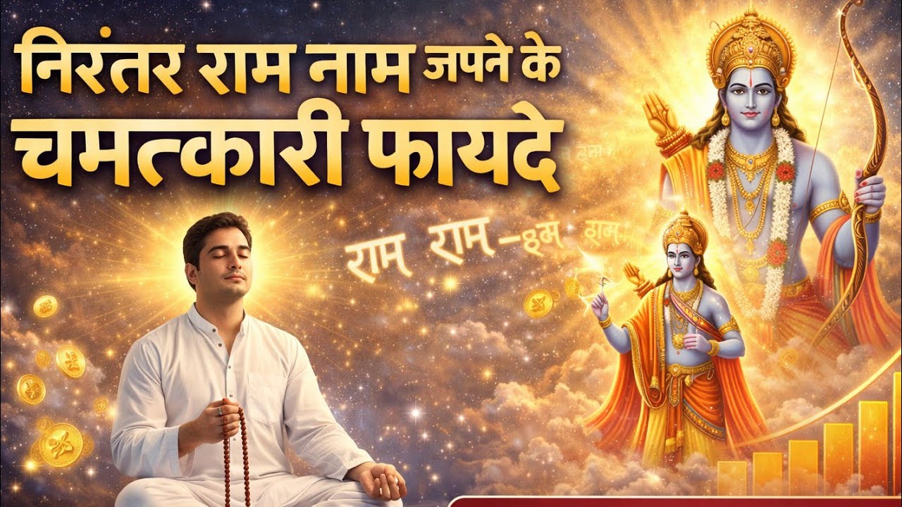 निरंतर राम नाम जपने के चमत्कारी फायदे
