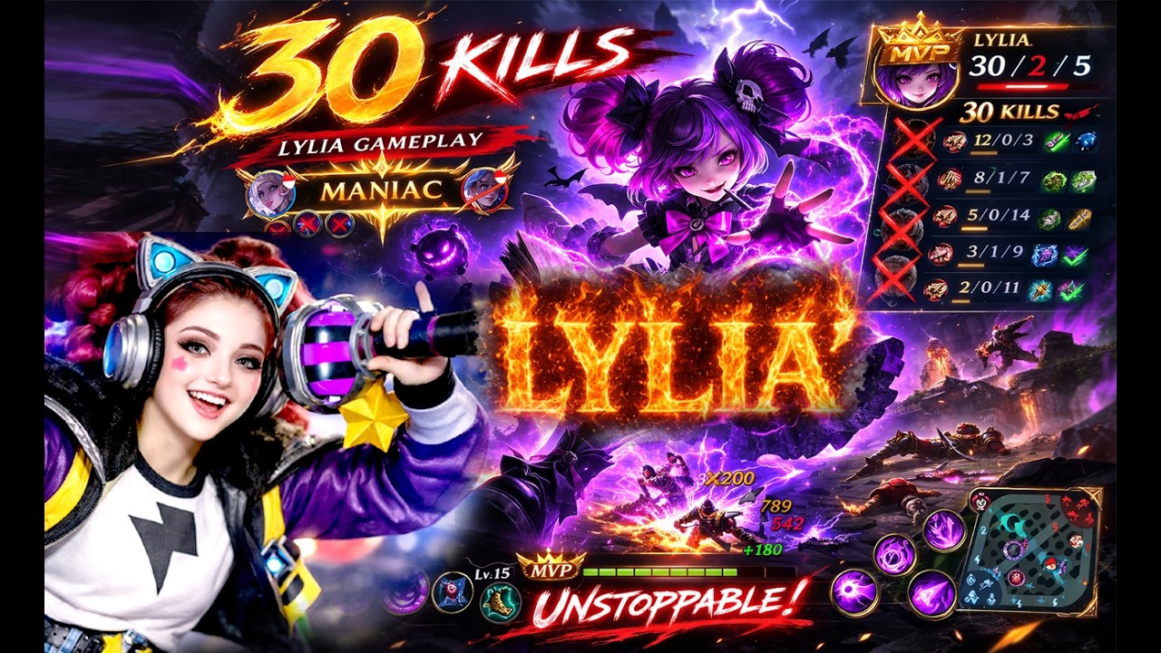 Lylia Best Build 2026 💥 Destroying Ranked! | Mobile Legends Bang Bang