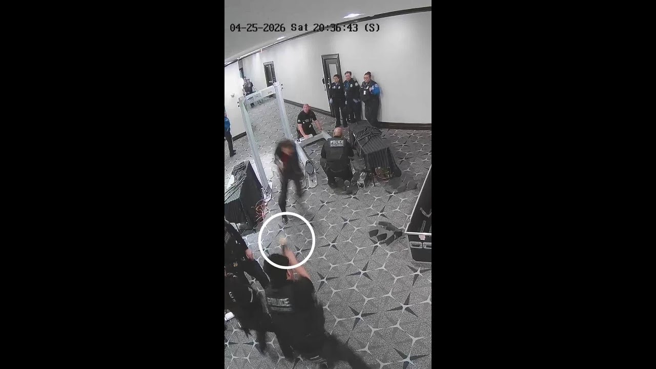New video shows WHCD shooting suspect breaching security checkpoint