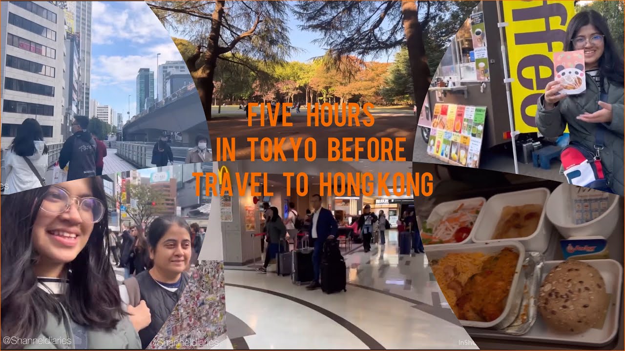 🇯🇵 Flying with Cathay Pacific to Hong Kong , after enjoying  five hours before flight in Tokyo 🛫