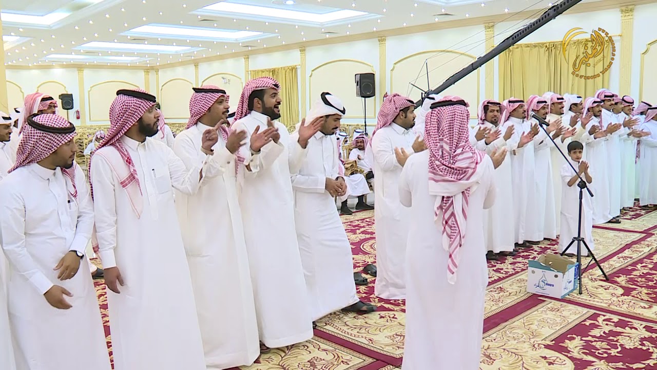 المحاوره في حفل آل مسيفر بمناسبة زواج ابنهم عبدالله محمد بن معيض العضيله