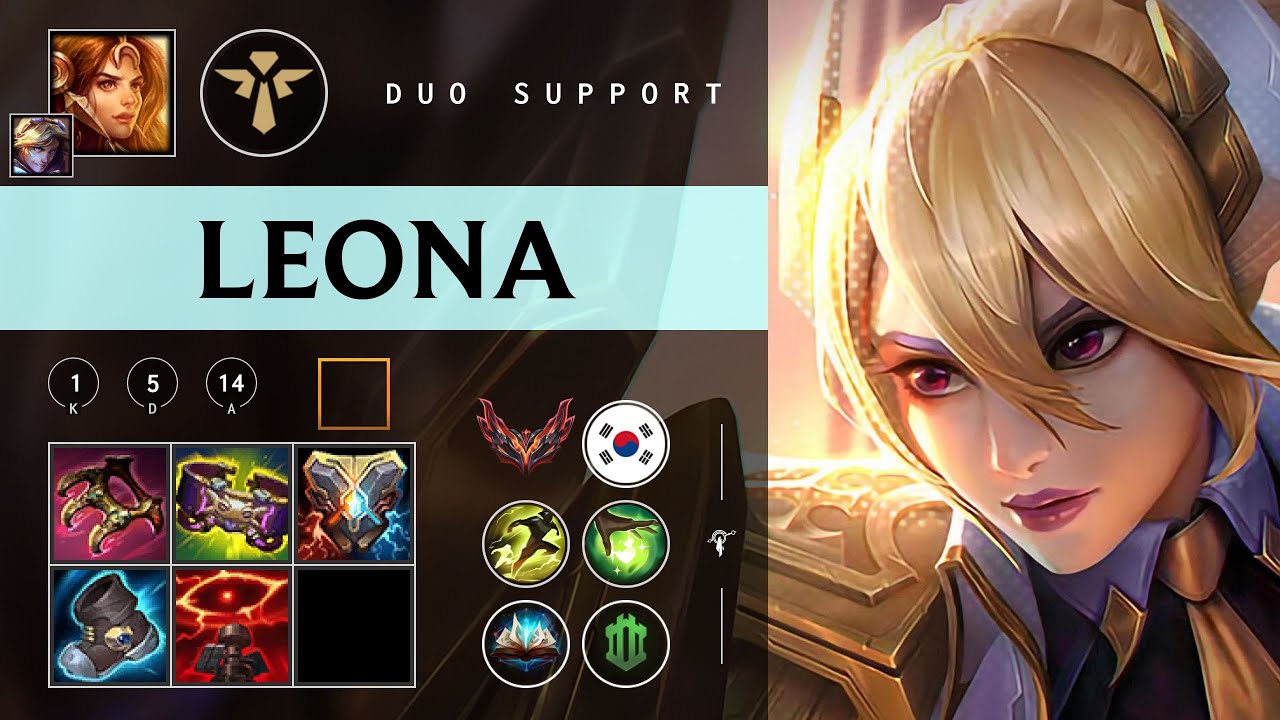 Leona Support vs Morgana - KR Grandmaster Patch 26.03