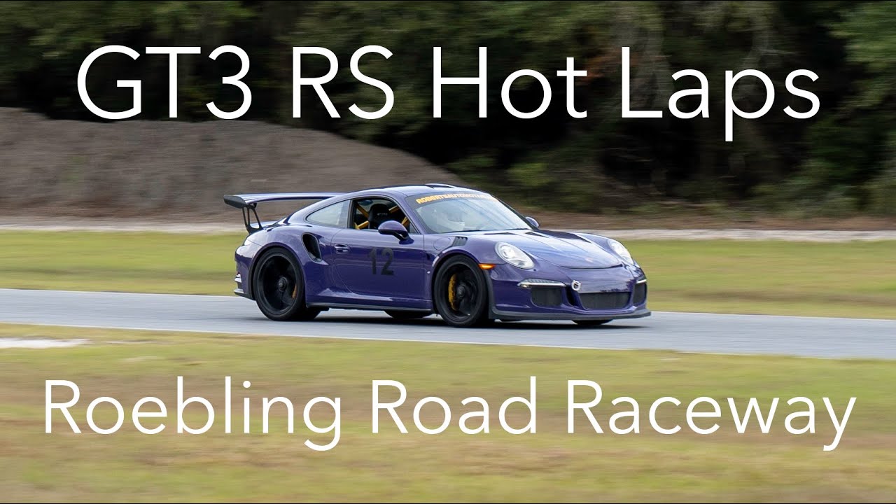 2016 Porsche 911 GT3 RS Hot Laps at Roebling Road Raceway (150+ MPH)