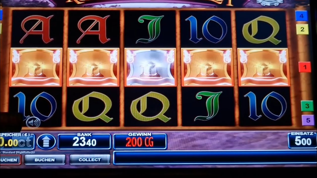 5 Scatter Jackpot Freispiele auf 5 Euro Fach Bally Wulff Spielautomaten Casino Freispiele 