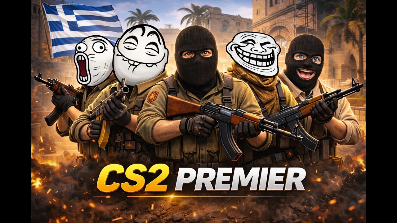 πεντάδα CS2 GREEK 😎 - 2k
