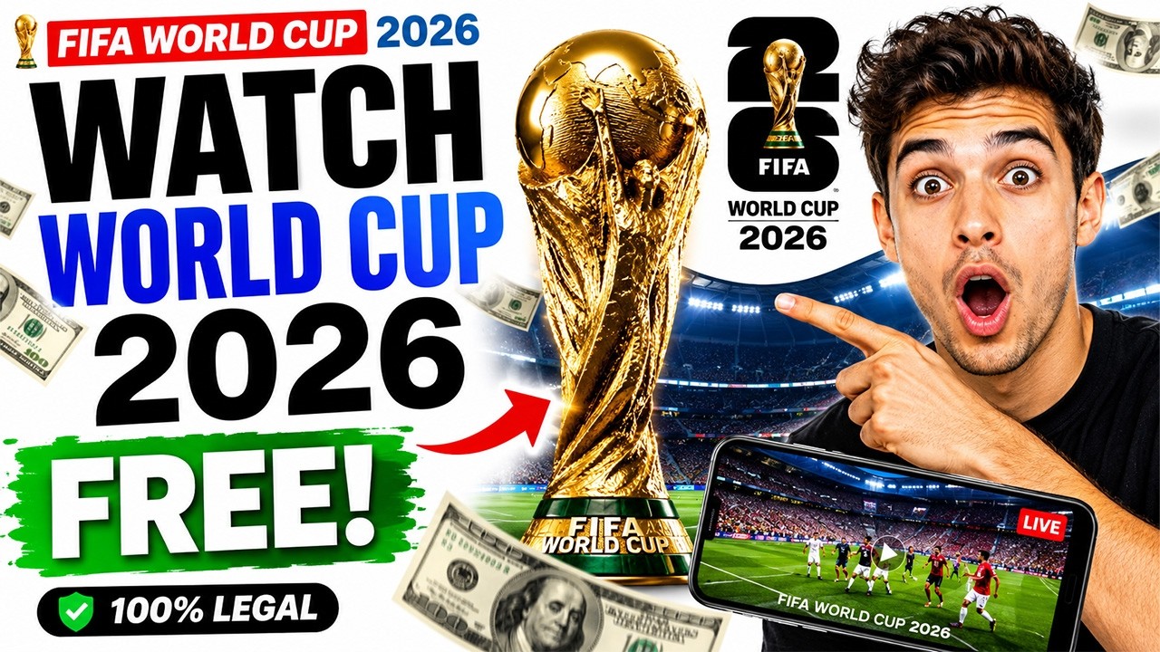 How to Watch FIFA World Cup 2026 FREE on Android & iOS!