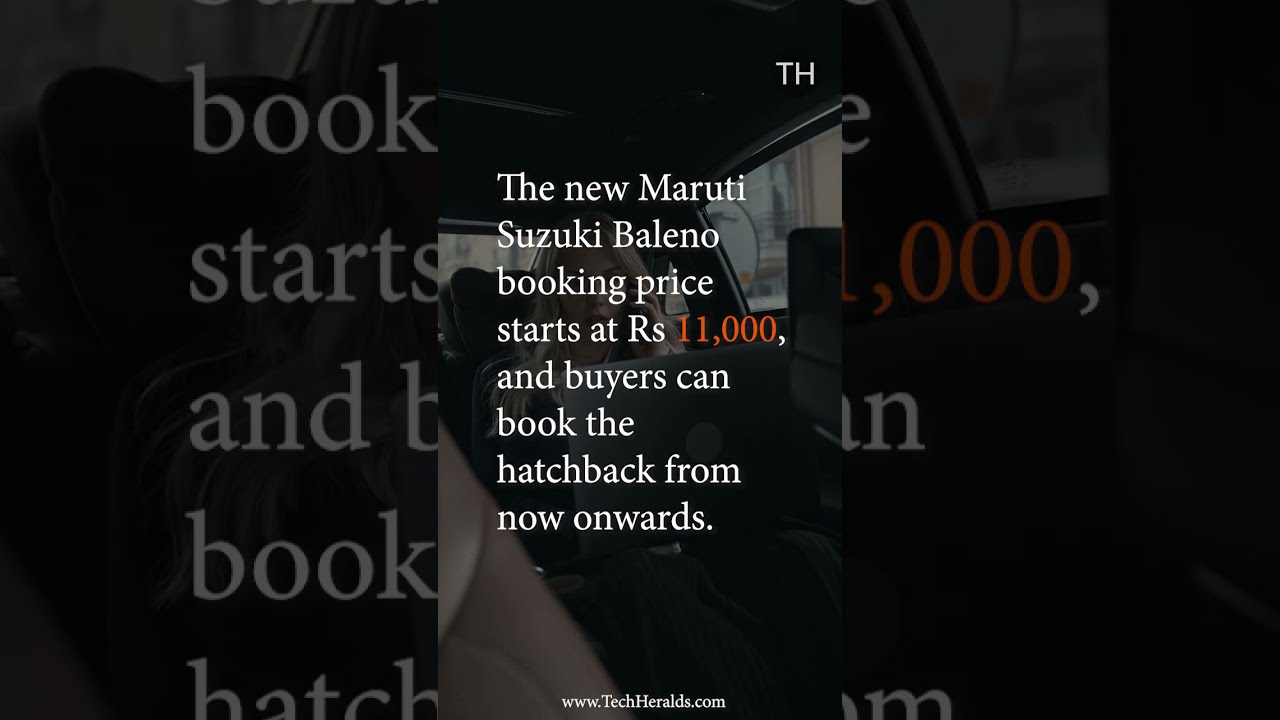The new Maruti Suzuki Baleno premium hatchback was launched in India | Tech Heralds