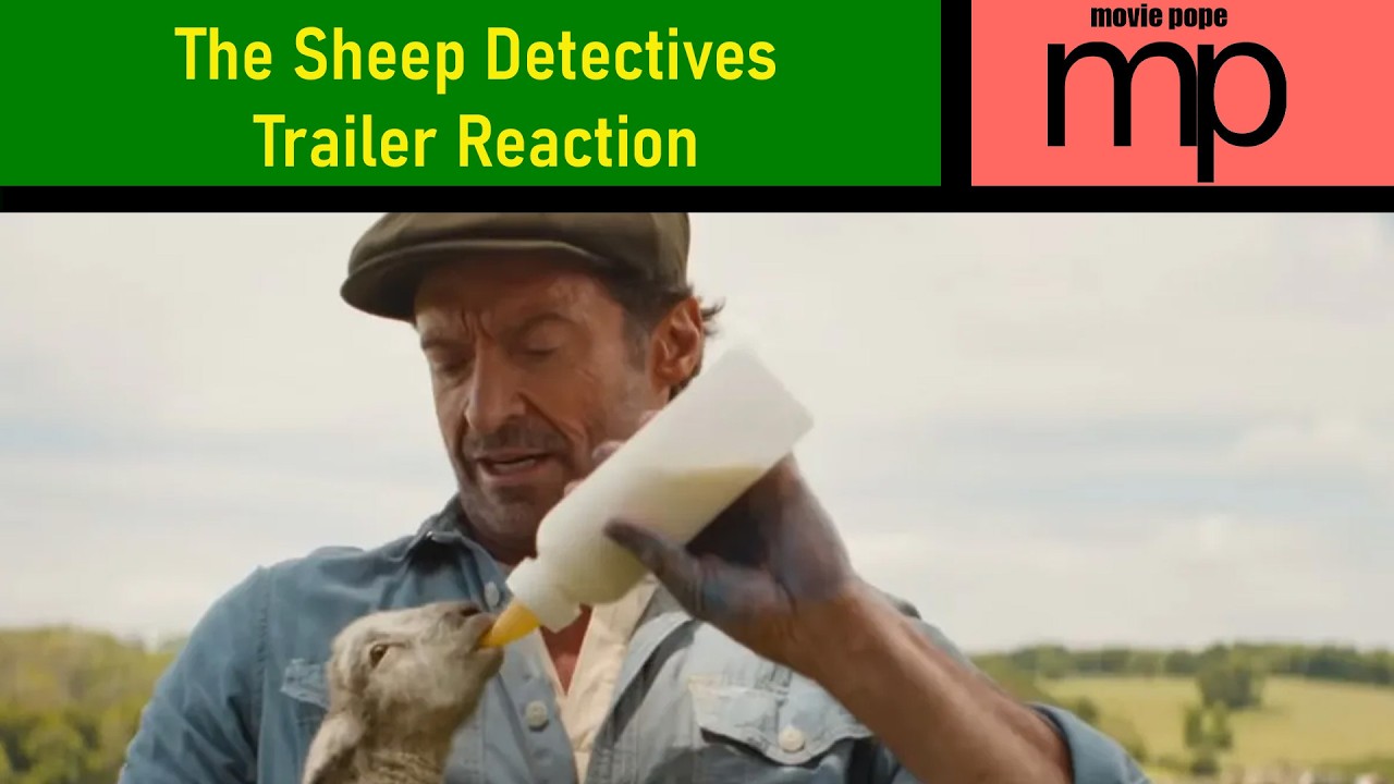 Sheep Detectives trailer reaction (Knives Out Meets Babe!)