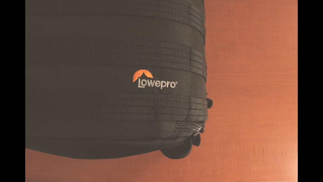 Lowepro ProTactic 350 AW professional camera backpack [Unboxing]