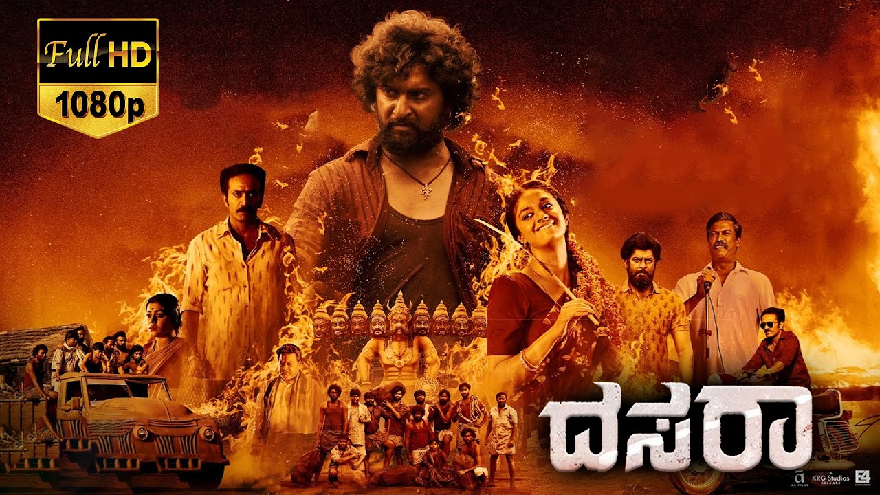 Dasara Kannada Dubbed Action Full Length HD Movie | Nani | Keerthy Suresh | TRP Entertainments