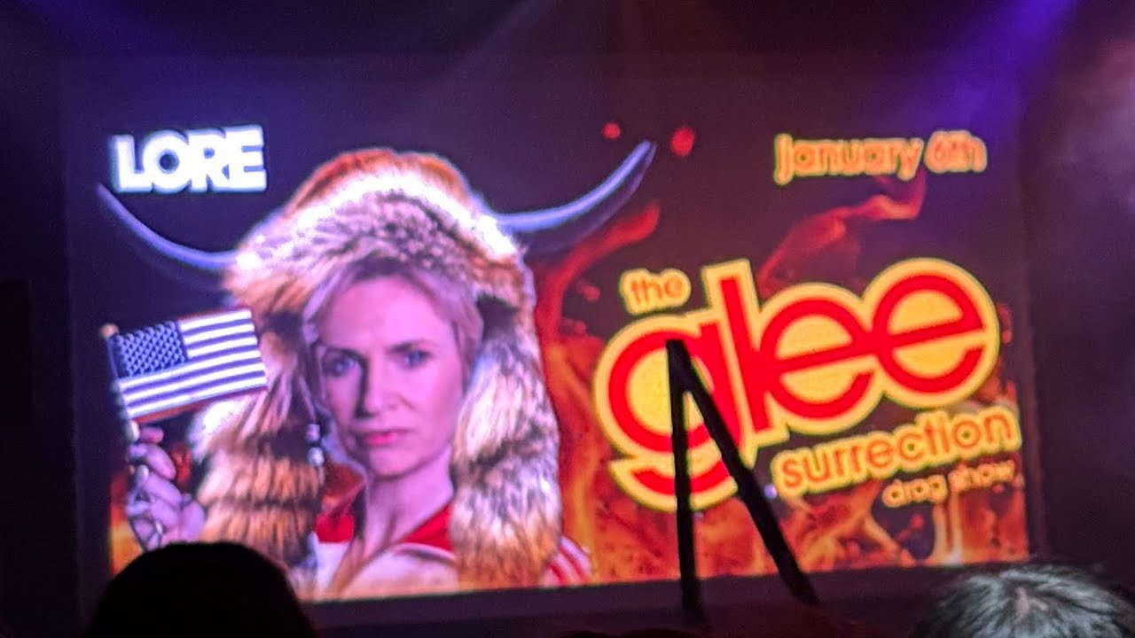 the glee-surrection drag show at Lore ATL 