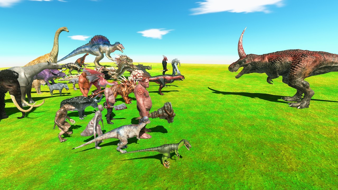 Can I Survive from Dinosaur? 😱 | ARBS Simulator Battle