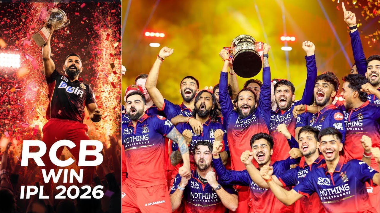 RCB Are IPL 2026 Champions!History Created at Last!🏆🏏#IPL2026 #RCB #ViratKohli #Cricket #IPLChampion