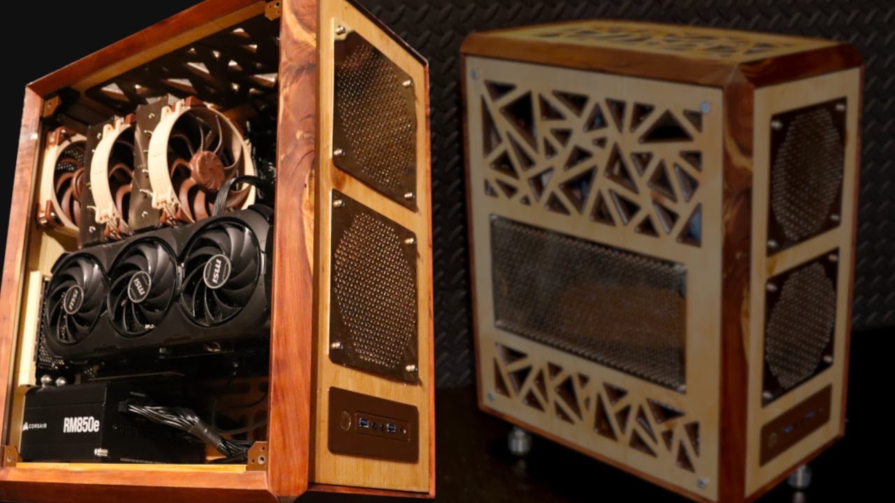 How I Made my Wood PC Case