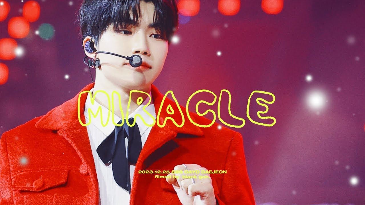 [4K] 231225 GAYODAEJEON 'MIRACLE' PARKGUNWOOK fancam 박건욱 직캠