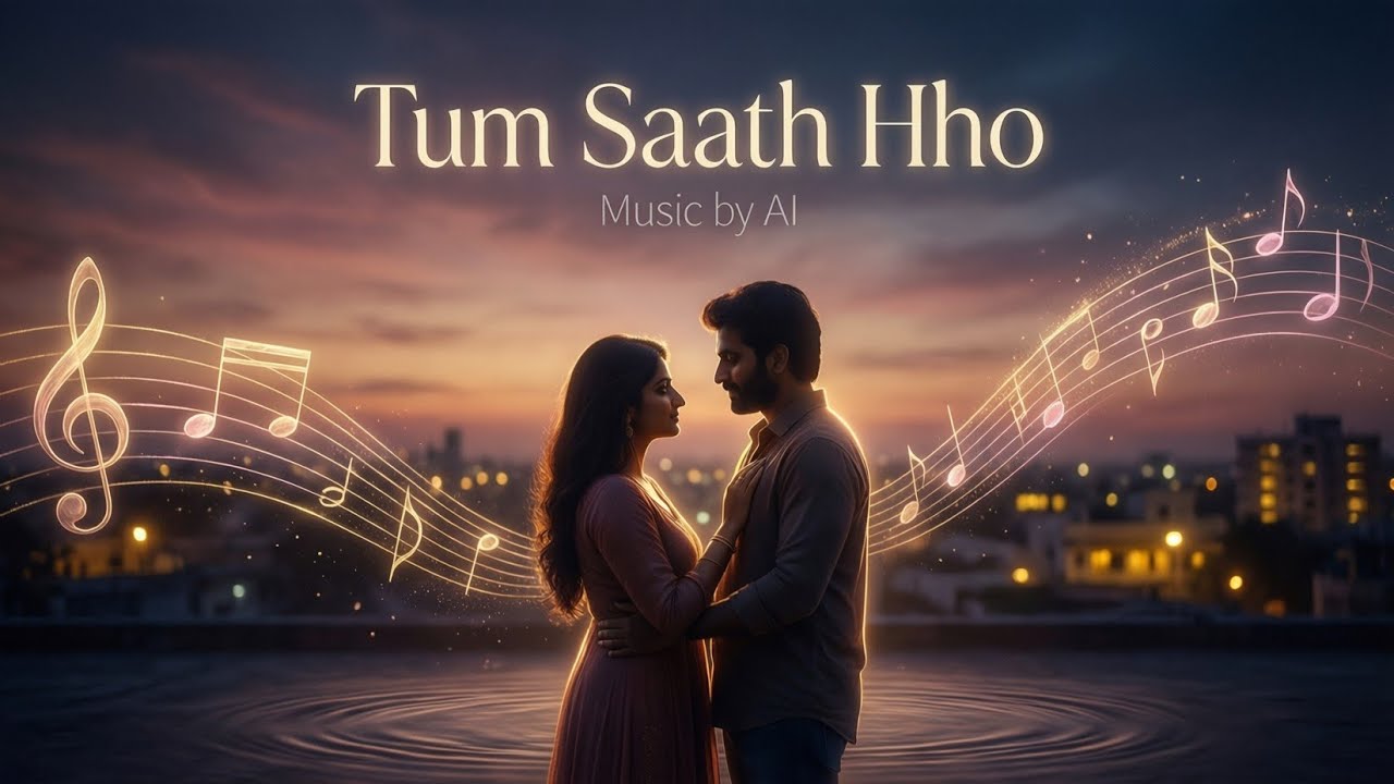 Tum Saath Ho | Romantic Hindi Duet | Soft Piano & Acoustic Love Song