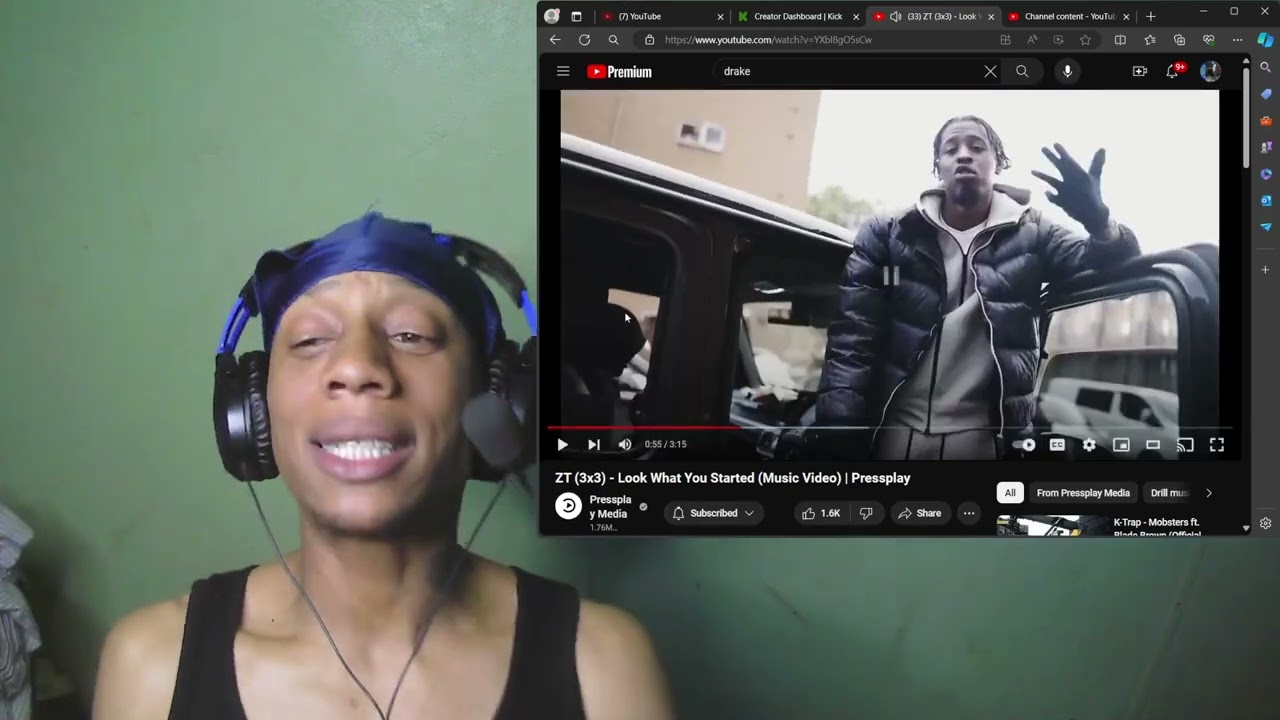 ZT (3x3) -LOOK WHAT YOU STARTED (MUSIC VIDEO) | @PressplayMedia  #reaction #reactionvideo #w3r3act