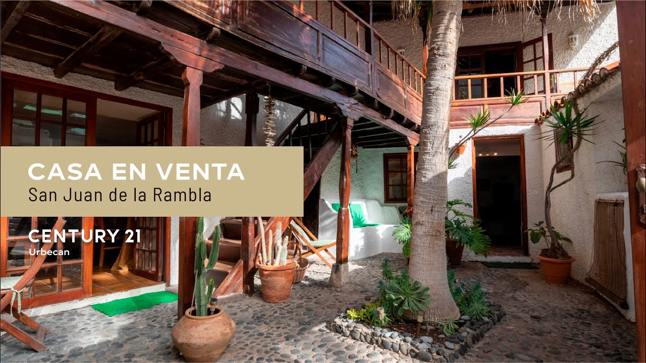 Casa canaria llena de encanto en VENTA en San Juan de la Rambla | CENTURY 21 Urbecan