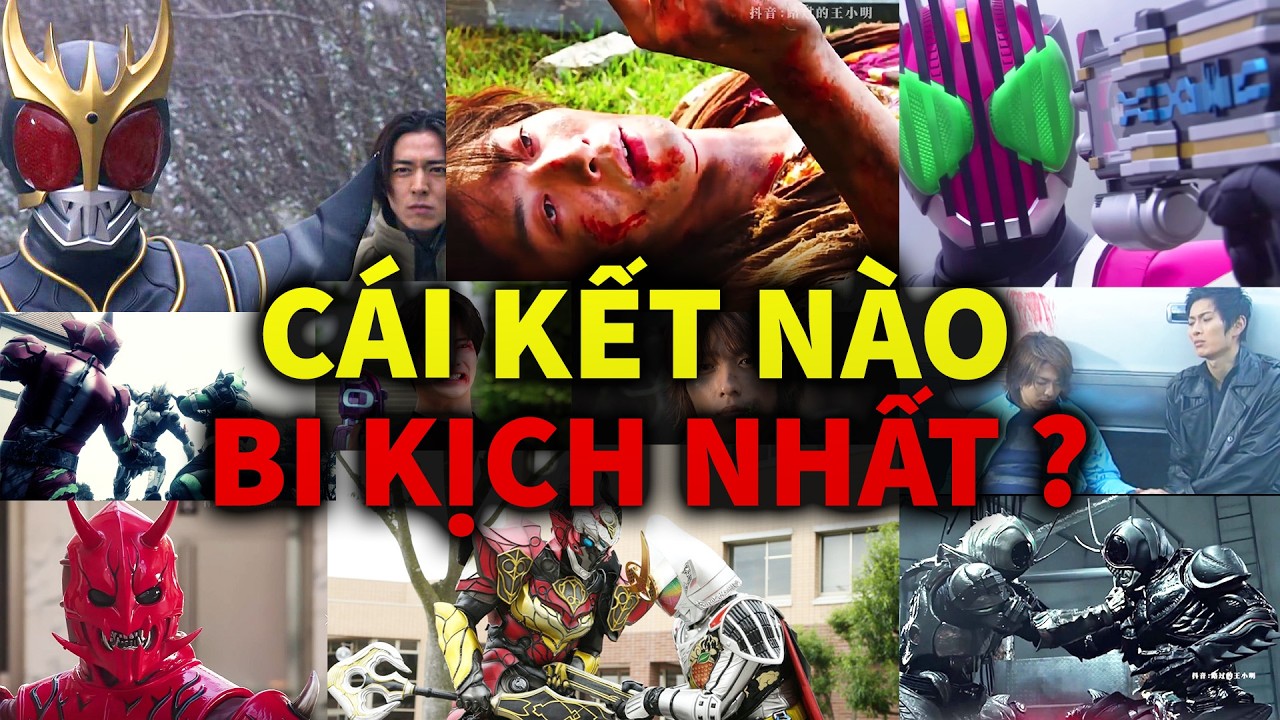 Tôi Đã Xem lại Toàn Bộ Cái Kết Của Tất Cả Các Bộ Kamen Rider Từ Trước Tới Nay