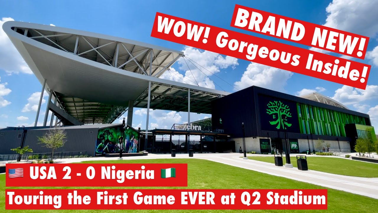 Lexus Club Tour! Inside Austin FC’s Luxurious Q2 Stadium - Experience the First Game! USWNT—Nigeria