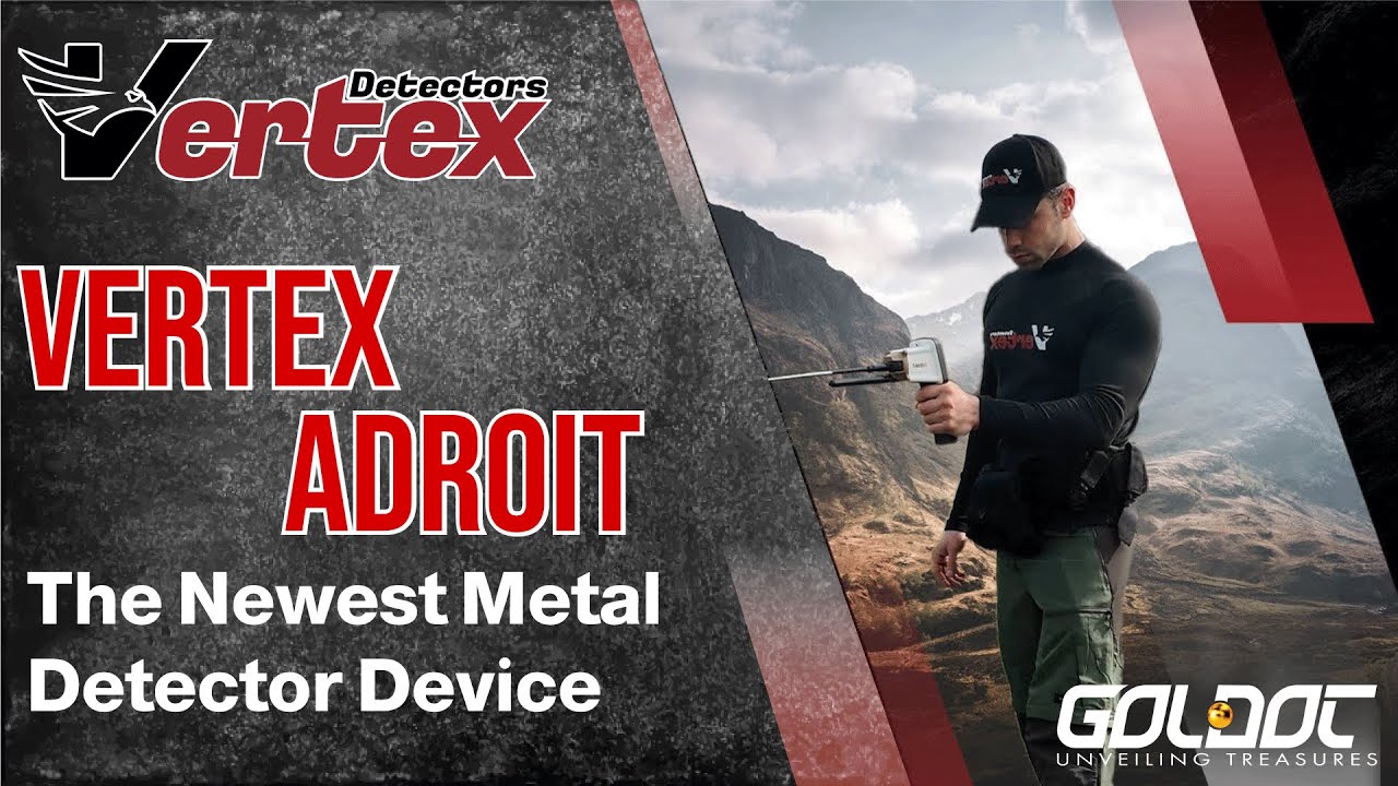 Vertex Adroit Metal Detector | جهاز كشف المعادن الذكي للدقة والاحتراف