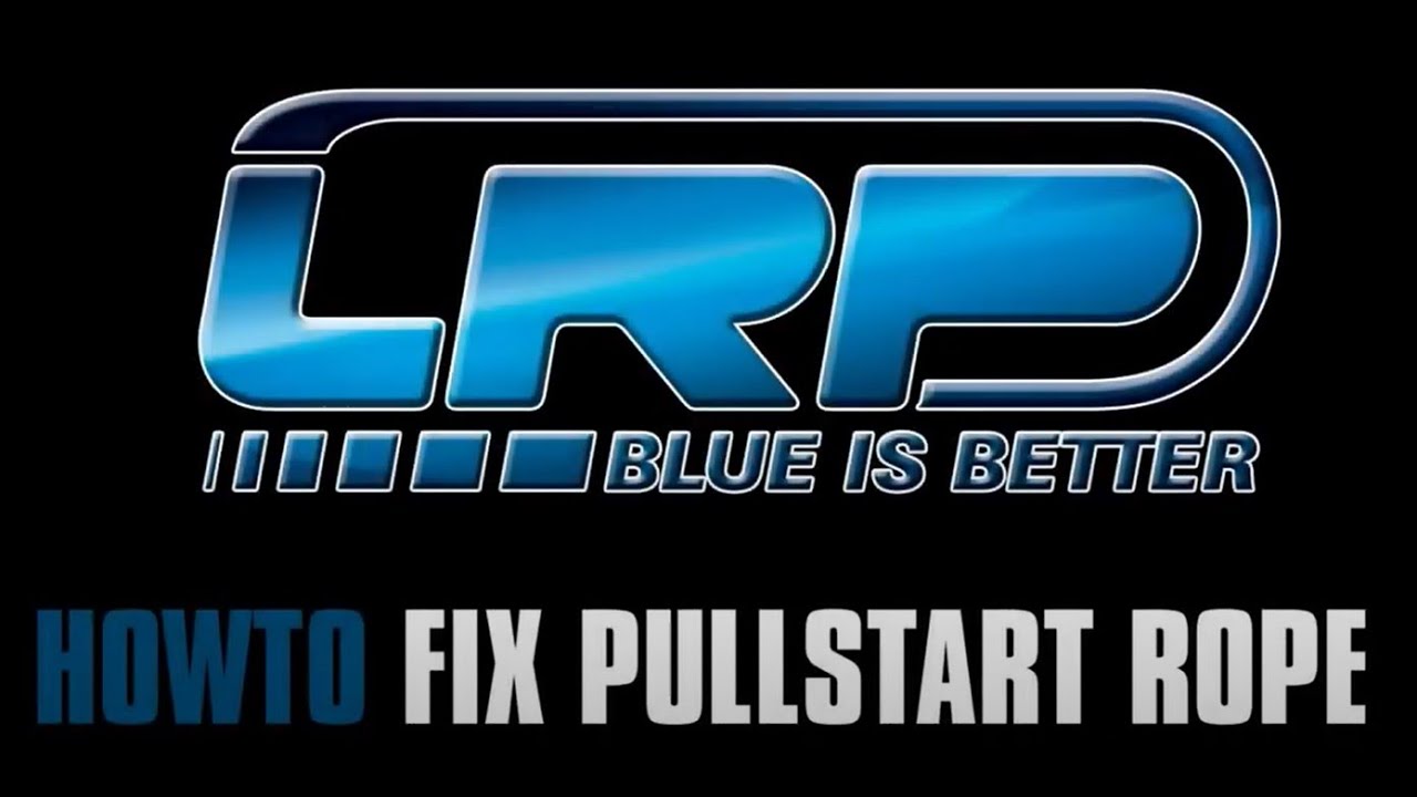LRP - Seilzug Reparatur - Pullstart rope repair
