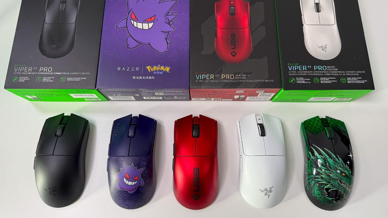 Razer Viper V3 Pro   ALL VERSIONS COMPARED
