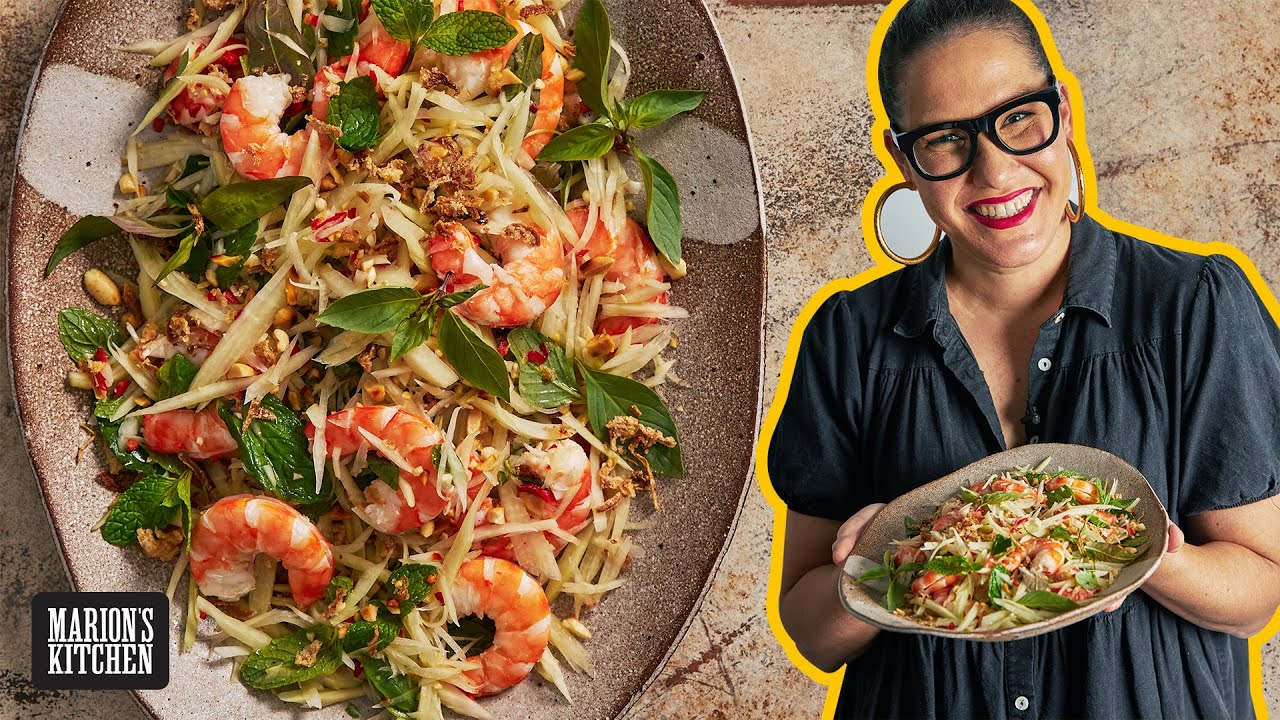 The salad I'm dreaming of right now | Vietnamese Prawn & Papaya Salad | Marion's Kitchen