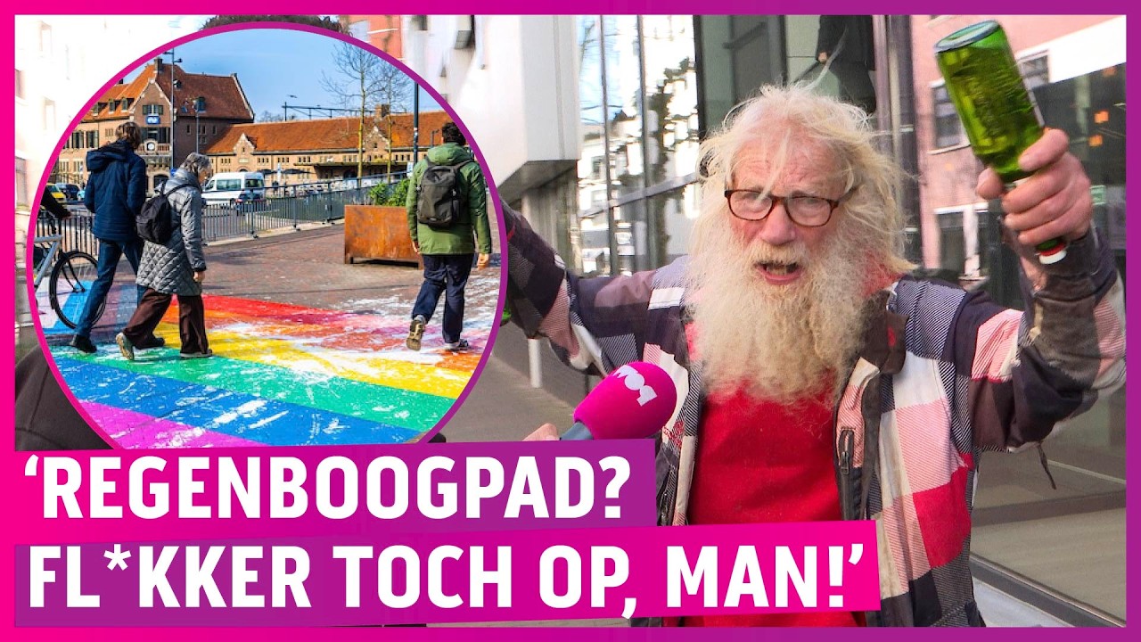 Peperdure bewaking voor besmeurd regenboogpad: &lsquo;Gay bullsh*t!&rsquo;